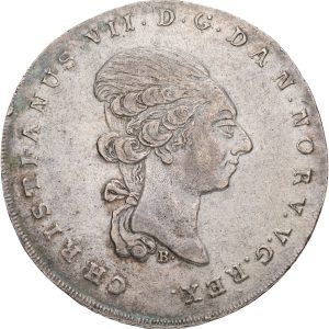 Christian VII, Speciedaler 1798, København, H 13C, FP 43.5, 1+